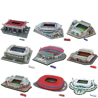 3D Stadium Puzzle Model for Kids