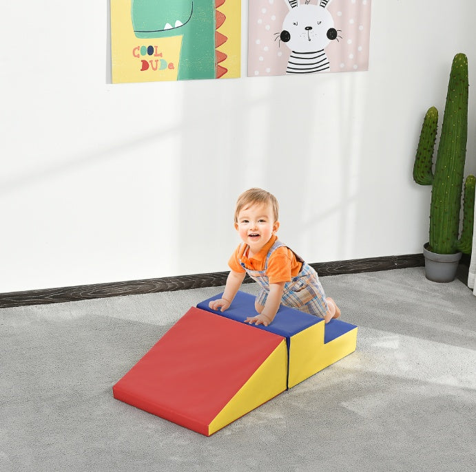 2-Piece Climb and Crawl Foam Playset