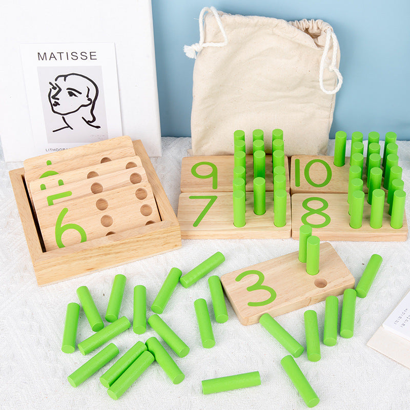 Wooden Letter, Number & Matching Boards – 4 Options