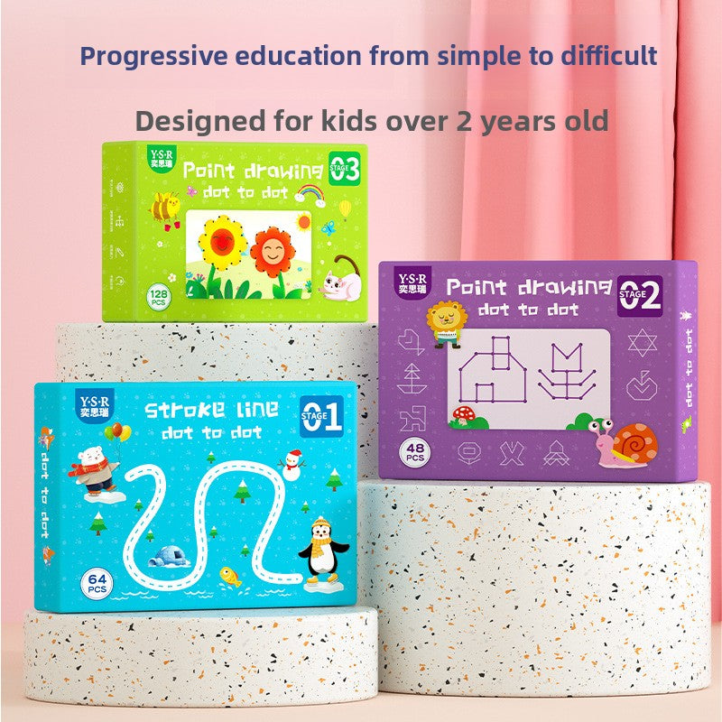 Erasable Pen Control Practice Cards for Kids