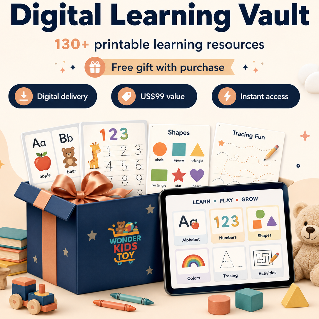 Free US$99 Digital Learning Vault with 130+ printable learning resources