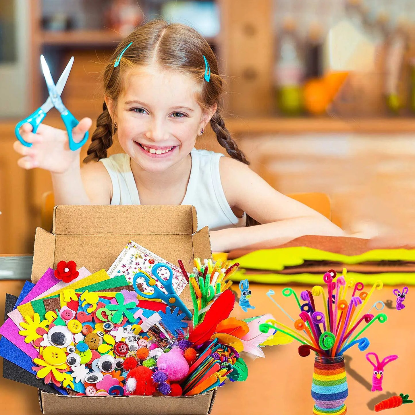 Create & Explore: Early Education DIY Craft Kit for Kids! 🎨🌟
