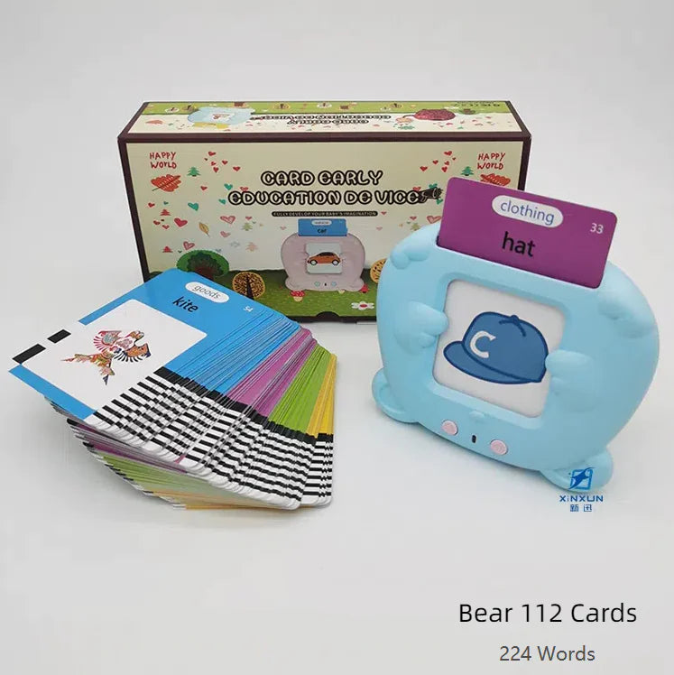 Learn & Speak: Early Childhood Education Card Machine for Smart Minds! 🗣️🎶