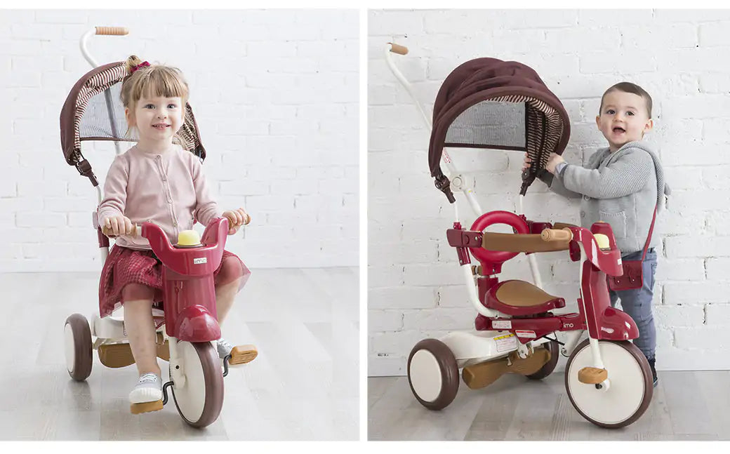 Smart Living, Joyful Riding: SS Tricycle with UV Canopy! 🚲☀️