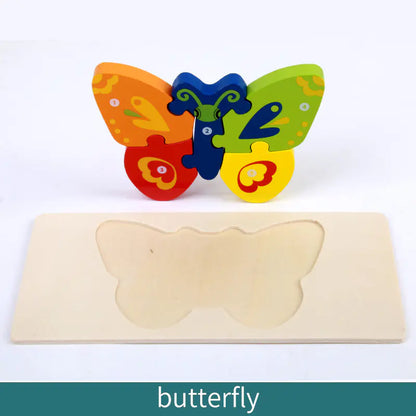Explore & Learn: Wooden Educational Puzzle Toys for Kids! 🌳🧩