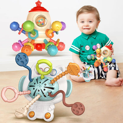 Calm Teething Pain & Keep Baby Happily Busy—Anywhere, Anytime!