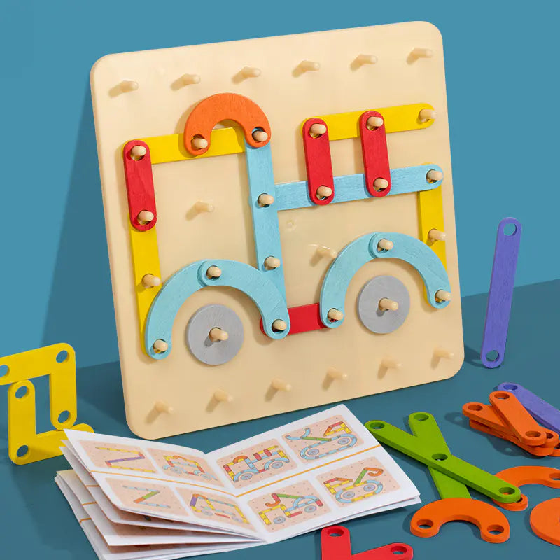 Learn & Build: Montessori Educational Letter and Number Building Blocks Toy!