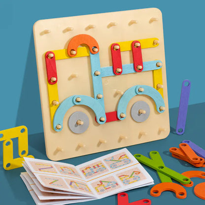Learn & Build: Montessori Educational Letter and Number Building Blocks Toy!