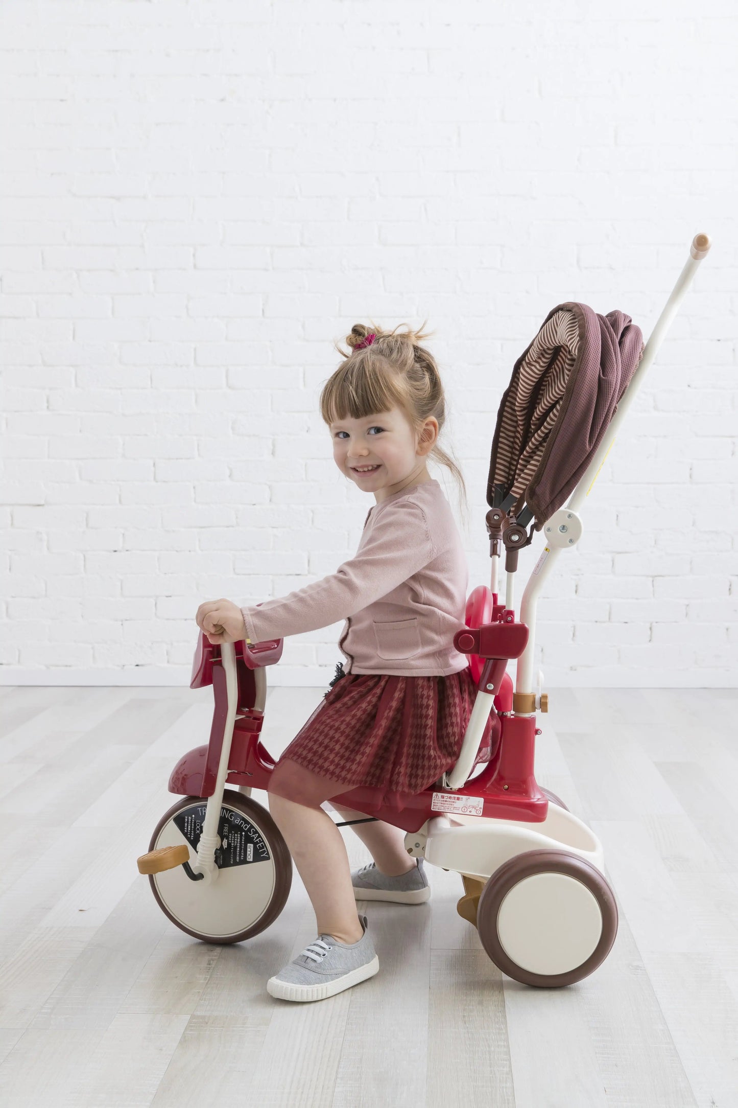 Smart Living, Joyful Riding: SS Tricycle with UV Canopy! 🚲☀️