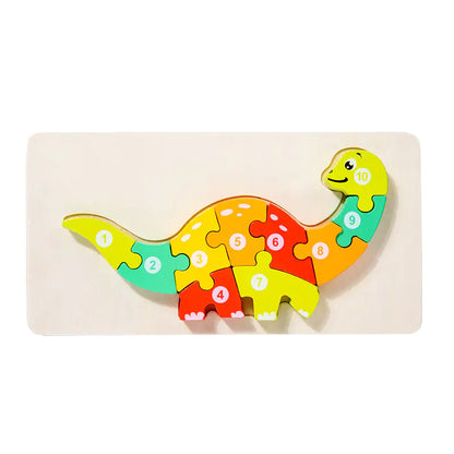 Explore & Learn: Wooden Educational Puzzle Toys for Kids! 🌳🧩