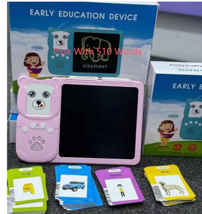 Interact & Inspire: Children's Fork Card & Early Education Learning Machine! 🧠✨