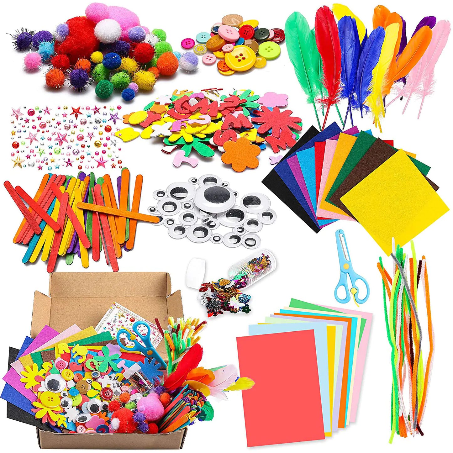 Create & Explore: Early Education DIY Craft Kit for Kids! 🎨🌟