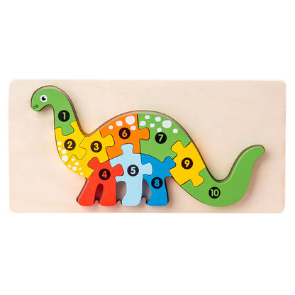 Explore & Learn: Wooden Educational Puzzle Toys for Kids! 🌳🧩