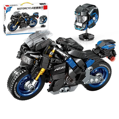 Build the Ride: Motorcycle Model Educational Toy for Future Engineers! 🏍️🧠