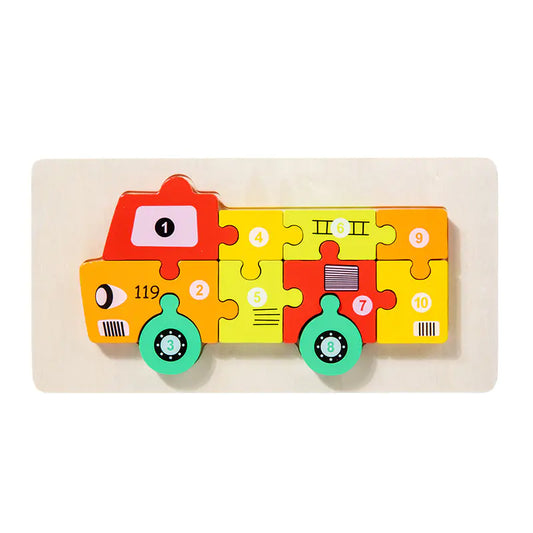 Explore & Learn: Wooden Educational Puzzle Toys for Kids! 🌳🧩