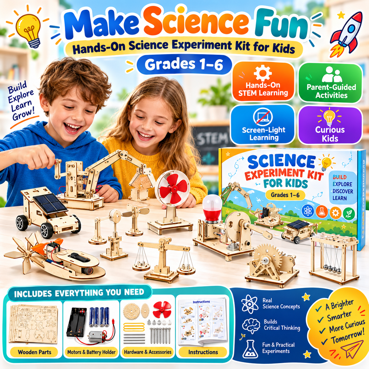 Science experiment kit for kids – product gallery image 7