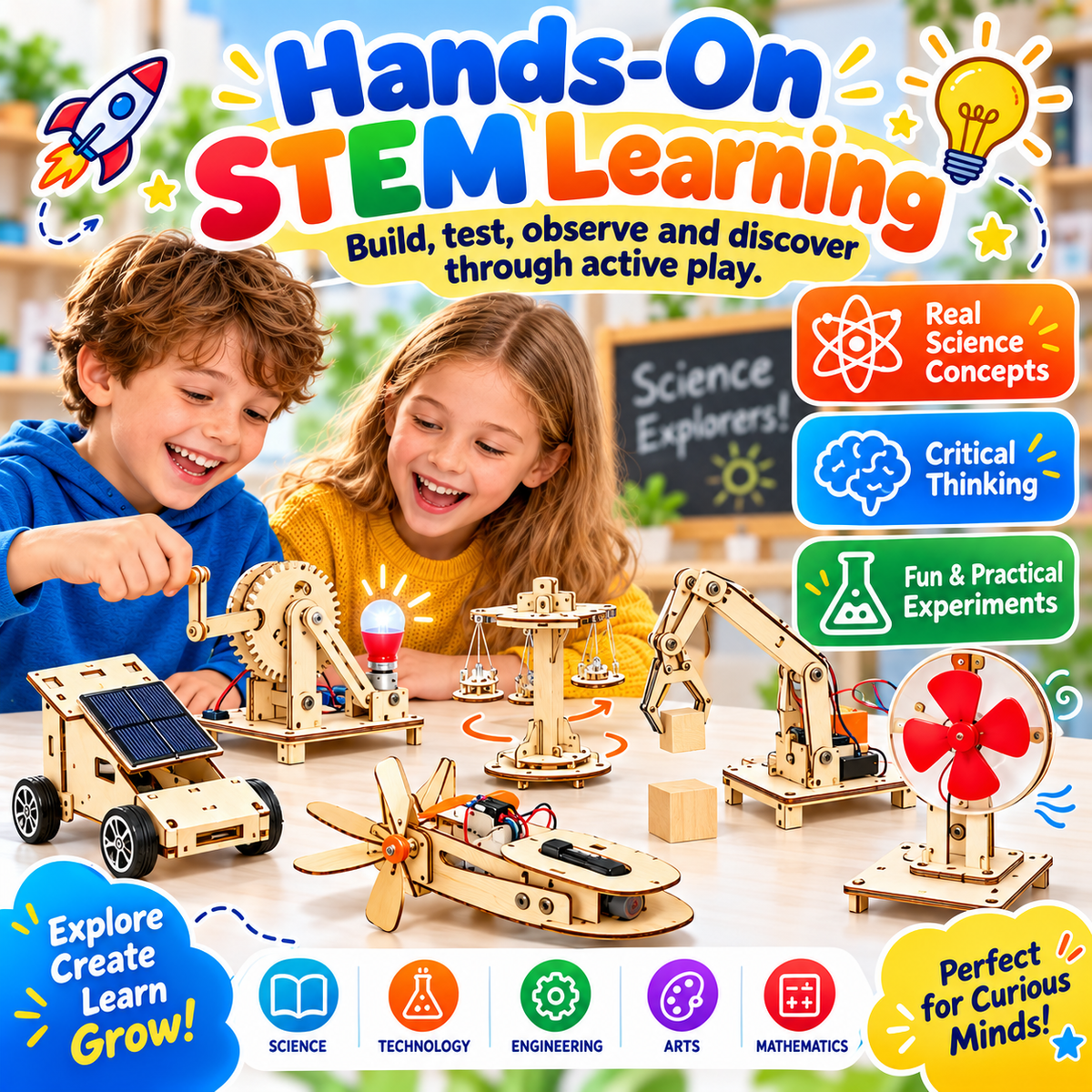 Science experiment kit for kids – product gallery image 1