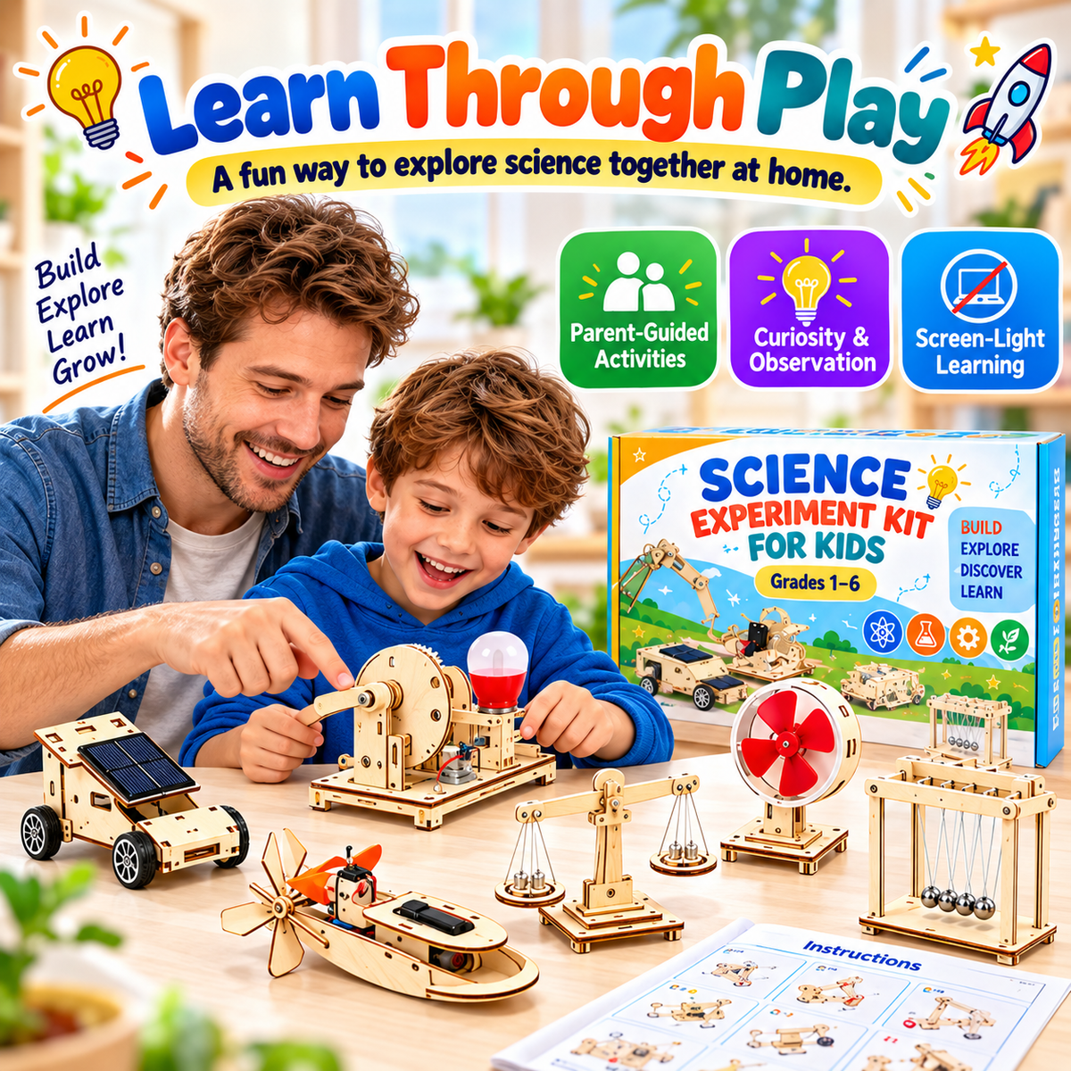 Science experiment kit for kids – product gallery image 2