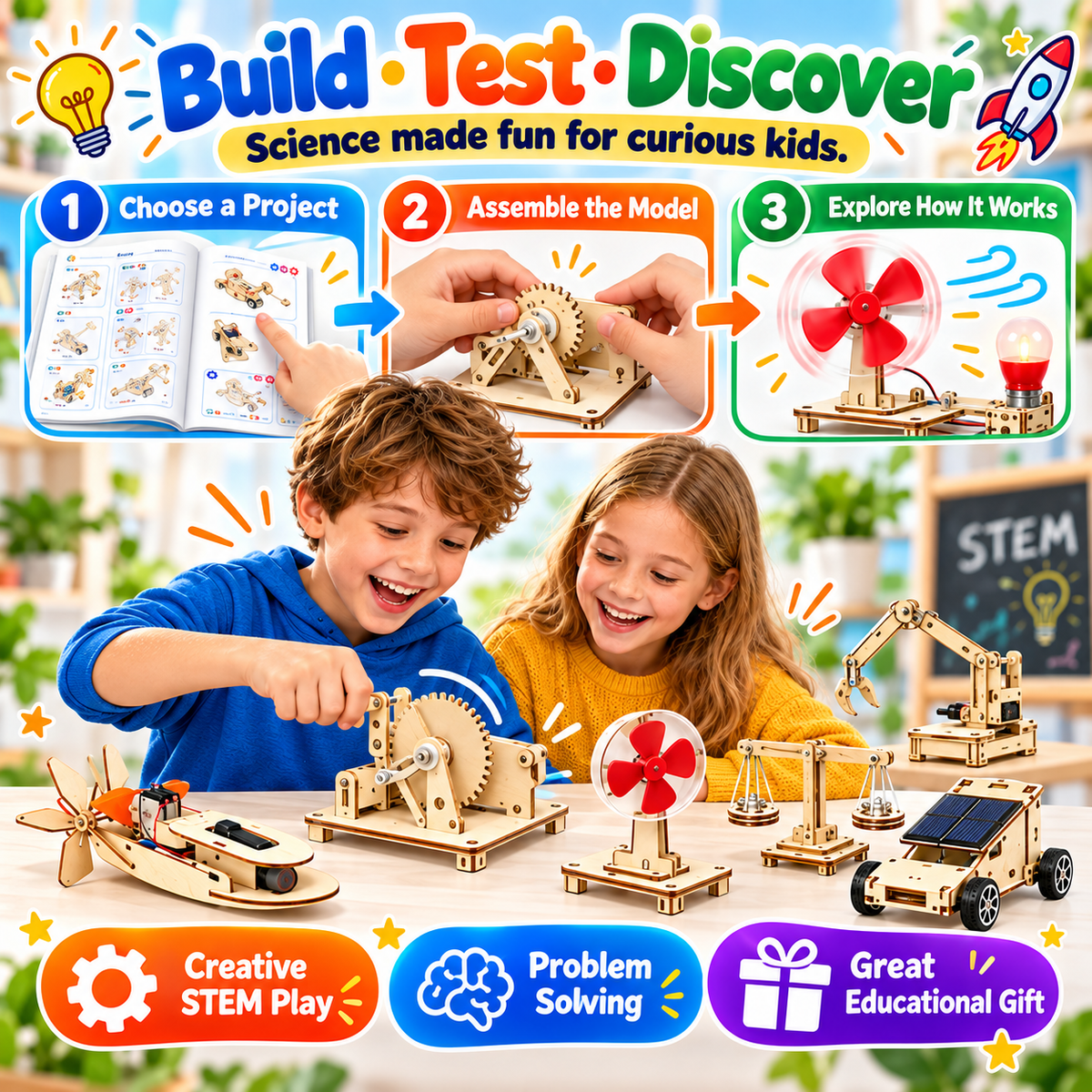 Science experiment kit for kids – product gallery image 3