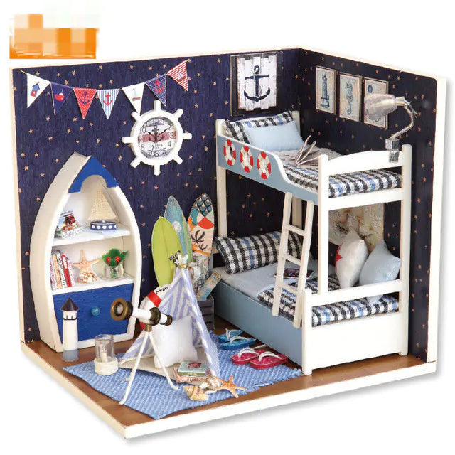 Build Your Dream: DIY Wooden House Puzzle Kit - Educational Toy! 🏡🎶