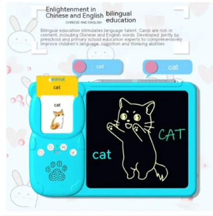Interact & Inspire: Children's Fork Card & Early Education Learning Machine! 🧠✨