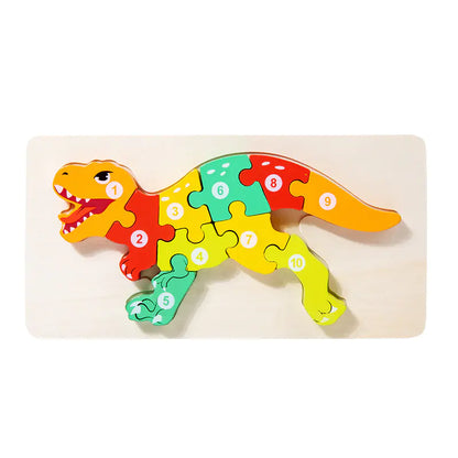 Explore & Learn: Wooden Educational Puzzle Toys for Kids! 🌳🧩