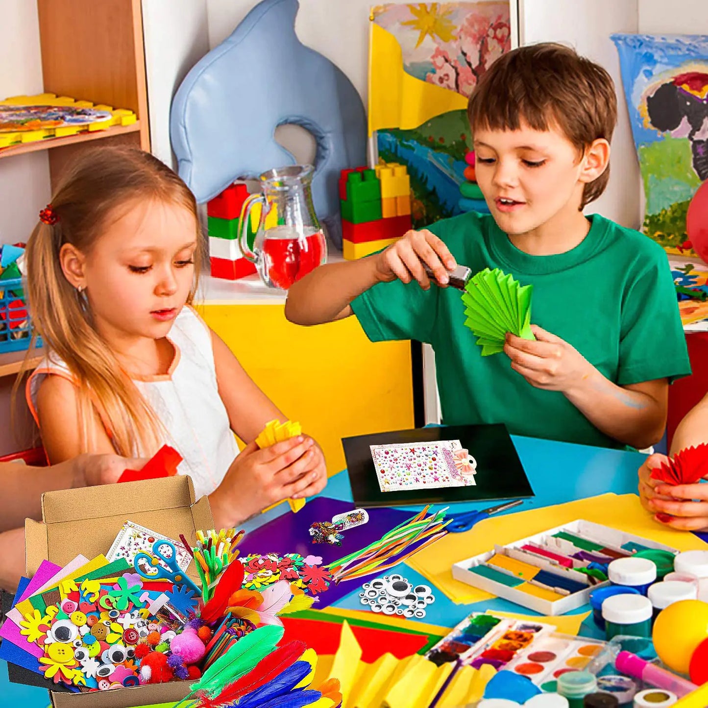 Create & Explore: Early Education DIY Craft Kit for Kids! 🎨🌟