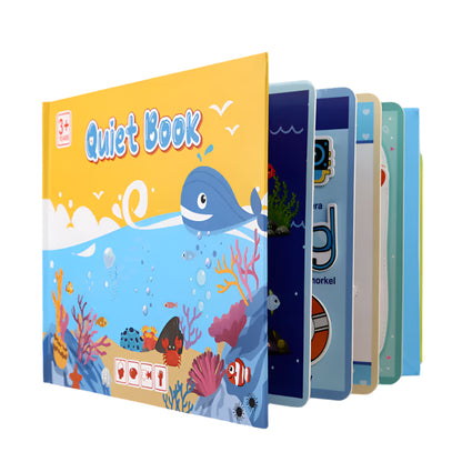 Dive into Discovery: Educational Sticker Book Set for Endless Learning!