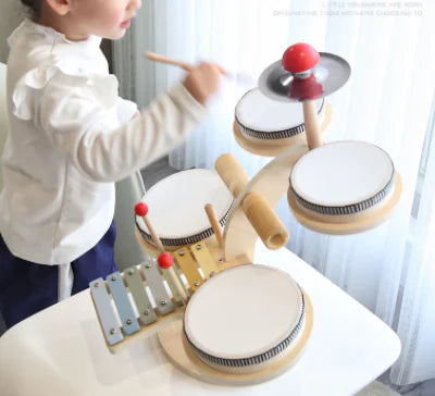 Rhythm & Grow: Multifunctional Music Drum Toy for Early Education! 🥁🎶