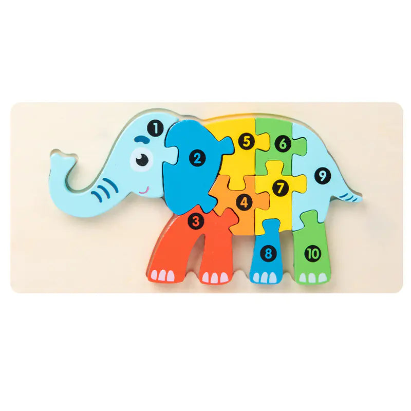Explore & Learn: Wooden Educational Puzzle Toys for Kids! 🌳🧩