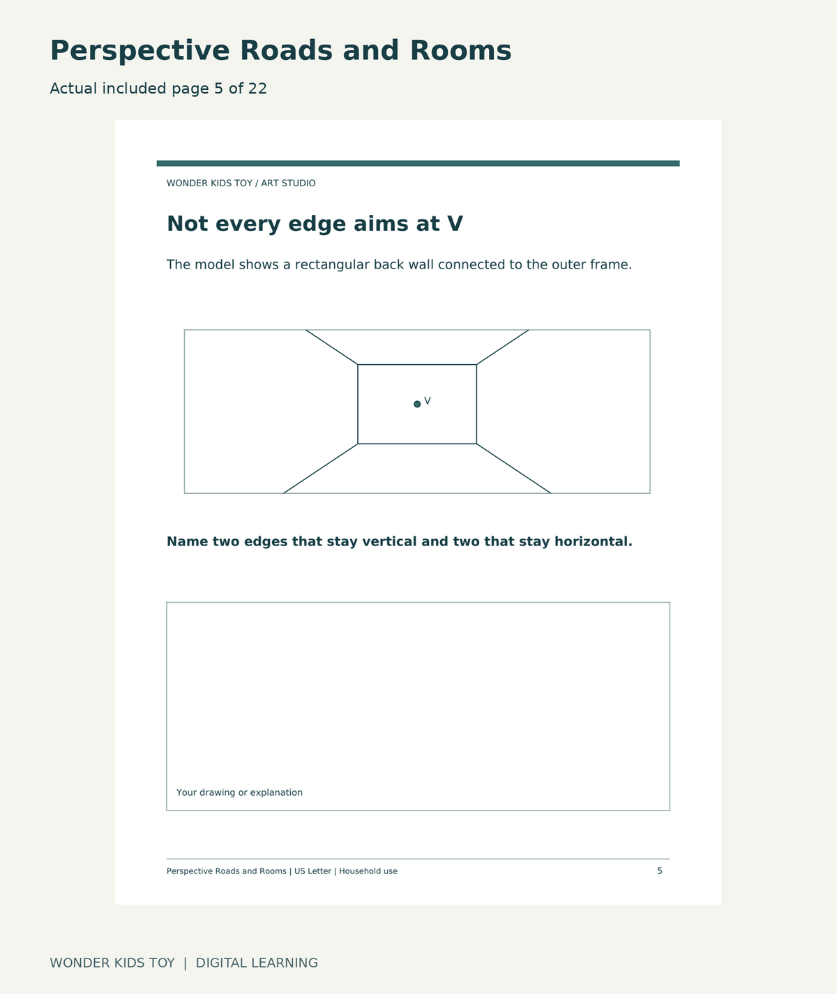 Perspective Roads and Rooms: actual included PDF page 5 of 22