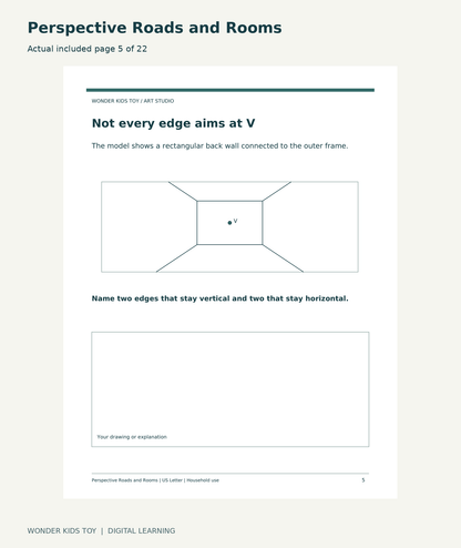 Perspective Roads and Rooms: actual included PDF page 5 of 22
