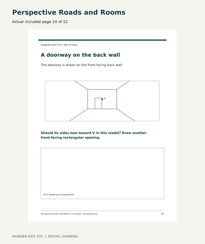 Perspective Roads and Rooms: actual included PDF page 10 of 22