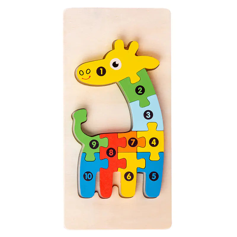 Explore & Learn: Wooden Educational Puzzle Toys for Kids! 🌳🧩