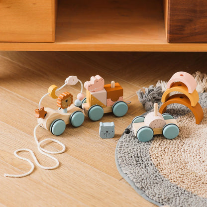 Grow & Grasp: Wooden Montessori Puzzle Toy for Brilliant Minds! 🌳🧠