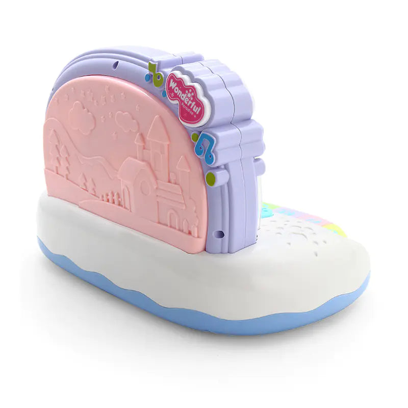 Melody & Magic: Kids Early Education Musical Toy - Snowflake Electronic Piano! ❄️🎹