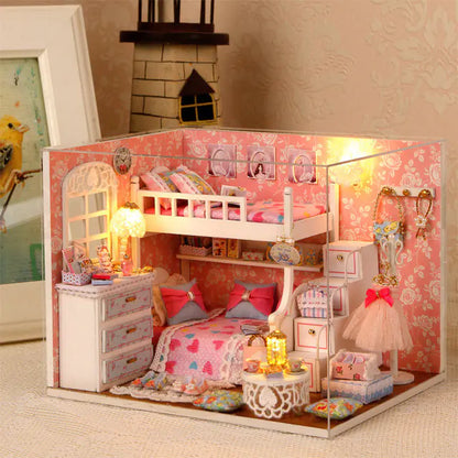 Build Your Dream: DIY Wooden House Puzzle Kit - Educational Toy! 🏡🎶