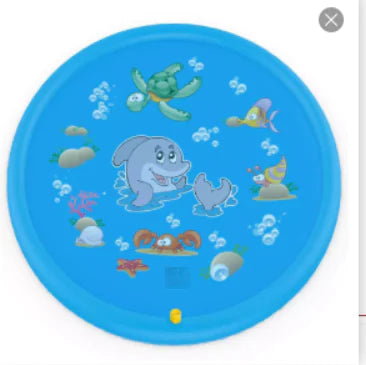 Dive into Delight: The Ultimate Outdoor Inflatable Kids Sprinkler Play Pad – 10X the Fun, 10X the Cool! 🌊☀️