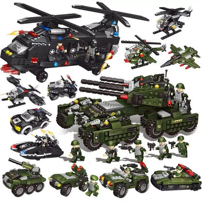 Soar into Adventure: The Eagle Police Building Blocks Educational Toy for Kids – 10X the Thrills, 10X the Skills! 🦅🚔