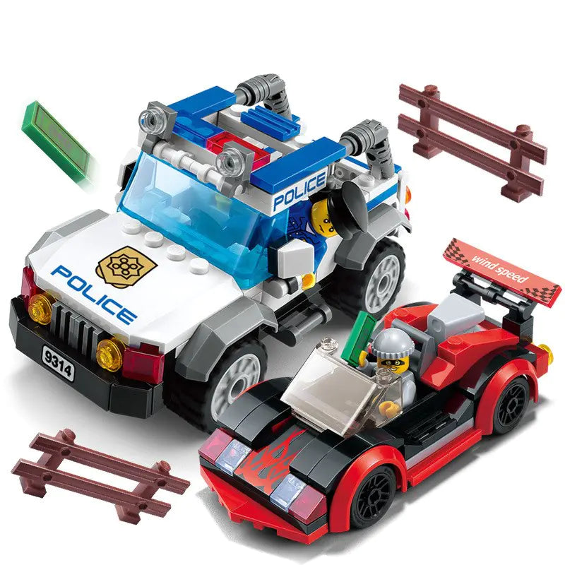 Soar into Adventure: The Eagle Police Building Blocks Educational Toy for Kids – 10X the Thrills, 10X the Skills! 🦅🚔
