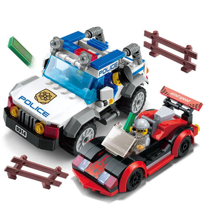 Soar into Adventure: The Eagle Police Building Blocks Educational Toy for Kids – 10X the Thrills, 10X the Skills! 🦅🚔